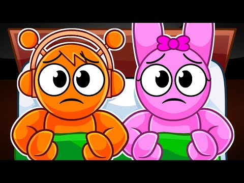 Oren & Pinki CAN'T SLEEP in Roblox!