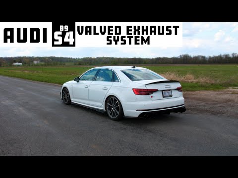 Audi B9 S4 Valved Exhaust System | ECS Tuning