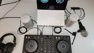 Video thumbnail for DDJ-FLX4 w/ Rekordbox for ipad or iphone: microphone 🎤 tutorial by In Hand Reviews
