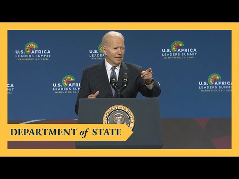 , title : 'President Biden Delivers Remarks at the U.S.-Africa Business Forum'