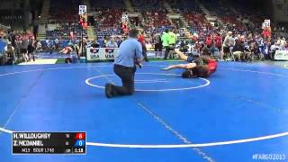 220 Cons. Round 4 - Zachary Mcdaniel (Iowa) vs. Henry Willoughby (Texas)
