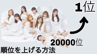 TWICEゲーム[TWICE -GO! GO! Fightin’-]順位を上げる方法
