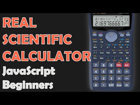 Javascript Calculator How To Create Scientific Calculator Using Javascript Html Javascript Project