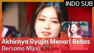 Ryujin dan Mijoo Contohkan Cara Kibas Rambut Saat Menari 😎 #IdolSongDictationContest2  🇮🇩SUB INDO🇮🇩