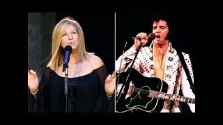 Elvis Presley Love Me Tender duet with Barbra Streisand HD