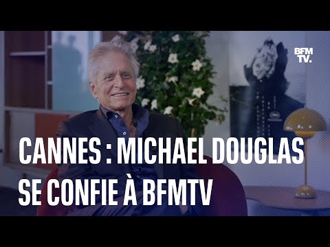 Festival de Cannes: après avoir reçu une Palme d'or d'honneur, Michael Douglas se confie à BFMTV
