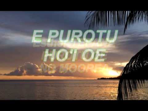 Esther TEFANA purotu no Moorea