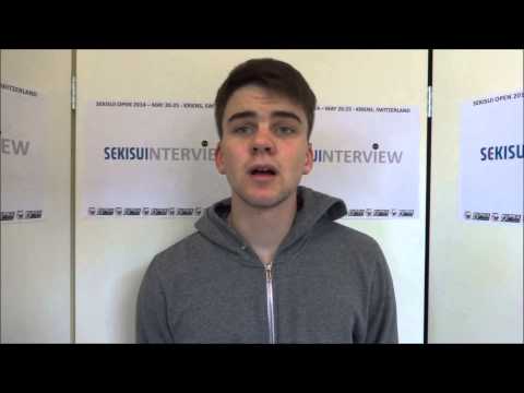 SEKISUI Open 2014 Interview Manuel Wanner