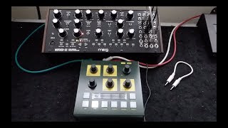 Video thumbnail for Moog Mother 32 & OTO Machines BAM by 3rdStoreyChemist