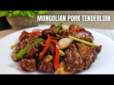 Cook this at home way better |  Pork Recipe | Mongolian Pork Tenderloin