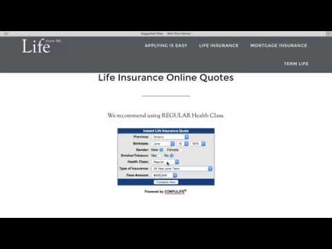 Life Insurance Online Quote Calculator