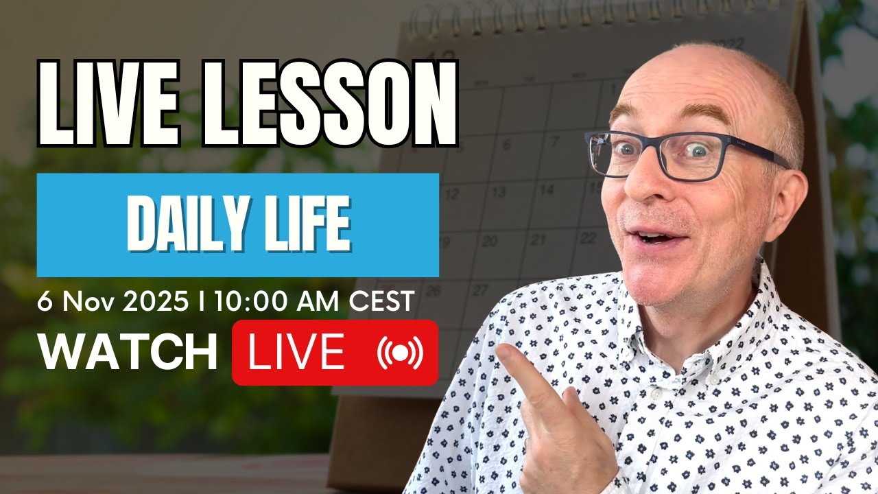 IELTS Speaking Live Lesson: Topic of DAILY LIFE