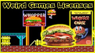 Whopper Chase | Spectrum, MSX, C64 & Amstrad | Weird Games Licenses