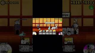 Mình đánh rank 8 màn 2 #catclawchampionships #thebattlecats #mon #games