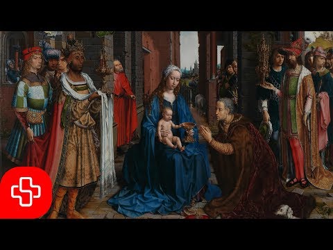 Gregorian/Christmas chant: Puer natus in Bethlehem (Lyric Video)
