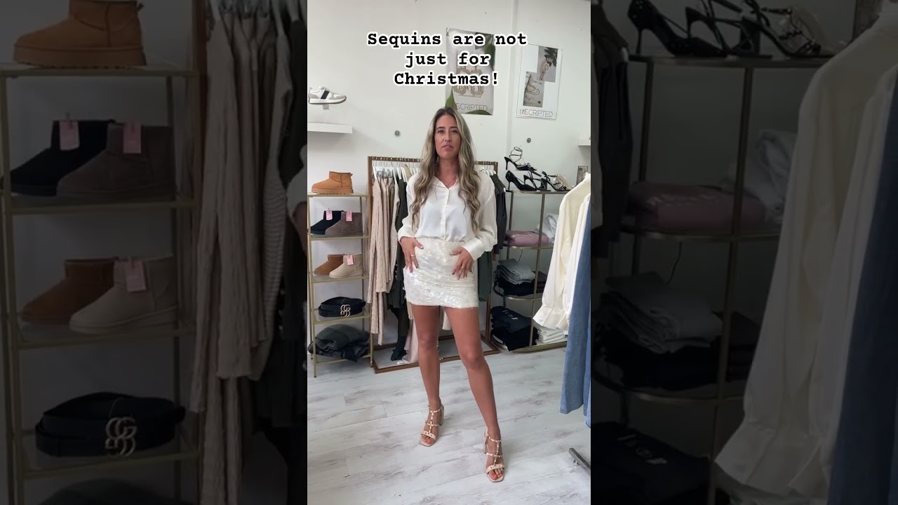 Start wearing your sequins now #fashion #unscripted #clothing #ootd #unscriptedtv #style #sequins