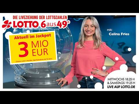LOTTO 6aus49 - das aktuelle Ziehungsvideo