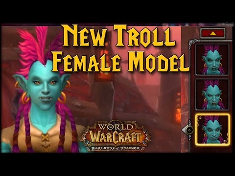 [Warlords] New Female Troll Model (Character Customization)