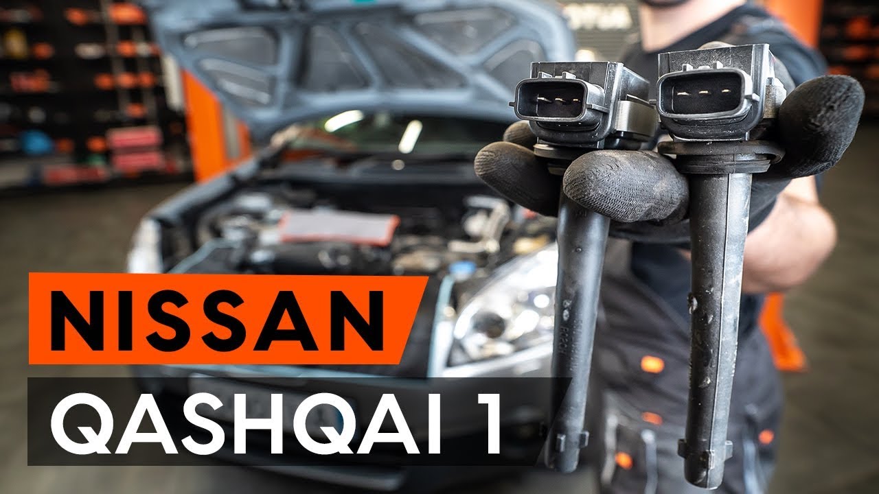 Como mudar bobina de ignição em Nissan Qashqai J10 - guia de substituição