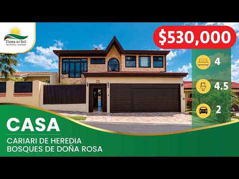 Hermosa casa de lujo en venta en Bosques de Doña Rosa, Belén, Cariari