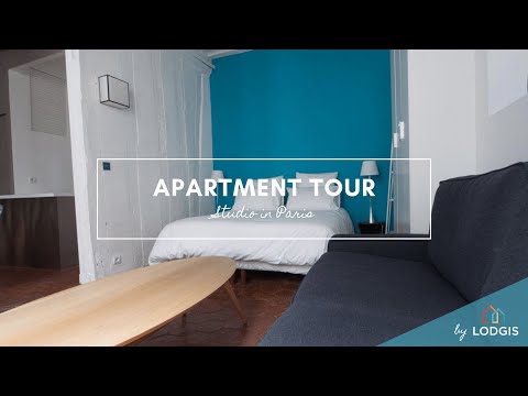 Apartment Tour // Furnished  34m2 in Paris – Ref : 10315666