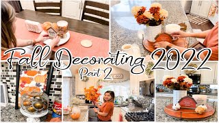 FALL CLEAN AND DECORATE WITH ME | FALL DECORATE WITH ME 2022 | FALL DECOR 2022 | COZY FALL