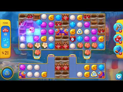 [FISHDOM Walkthrough] Level 7201 Hard