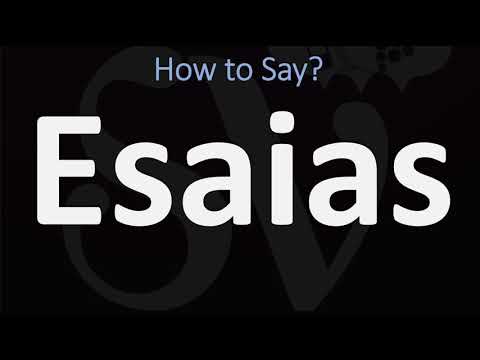 image-What is the meaning of Esaias in the Bible?