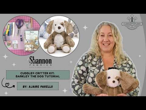 Cuddle® Critter Barkley the Dog Tutorial