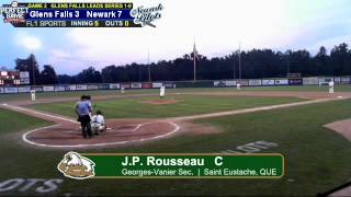 preview picture of video 'Newark Pilots Baseball vs. Glens Falls ..::.. 8/4/12 (PGCBL Playoffs)'