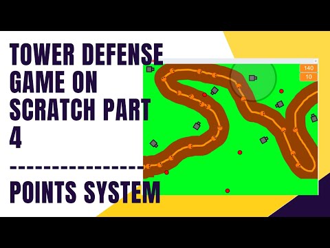 How To Make A Tower Defense Game on Scratch Part 4 - Points System