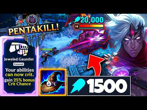 1 in a Million Odds God Roll Varus: 100% MAX HP CRITS (PENTAKILL)