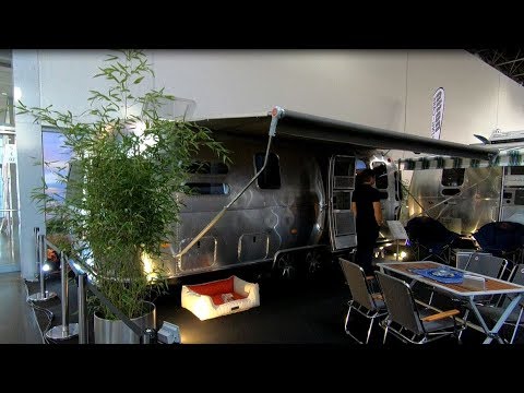 AIRSTREAM INTERNATIONAL 684 2.5 US LUXURY CARAVAN TRAVEL TRAILER CAMPER WALKAROUND AND INTERIOR
