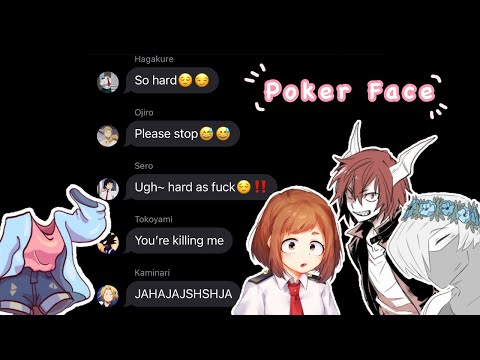 Poker Face || BNHA Lyric Prank