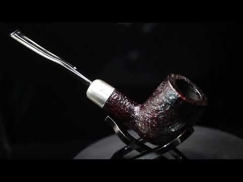 DUNHILL SHELL RARE SHAPE 92 ESTATE PIPE Military mount AD MADE in ENGLAND