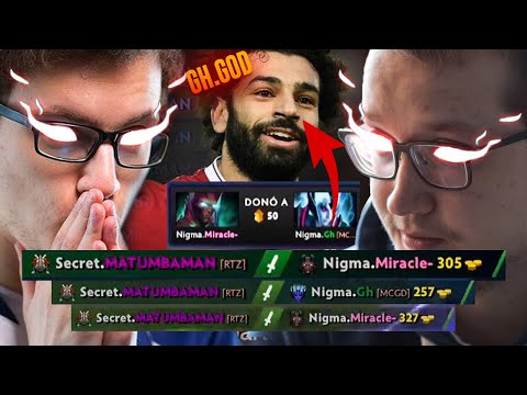 ¡Así juegan LOS DIOSES DEL DOTA! - Miracle TOTALMENTE PRESIONADO por Matumbaman Ft.GH.GOD, 33.