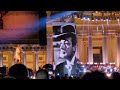 Gigi D'Alessio canta Napule in Piazza del Plebiscito a Napoli