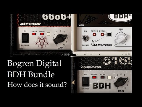 Bogren Digital Ampknob BDH Bundle - How does it sound?