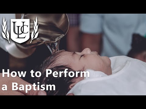 How to Perform a Baptism | Minister Ceremony Guide