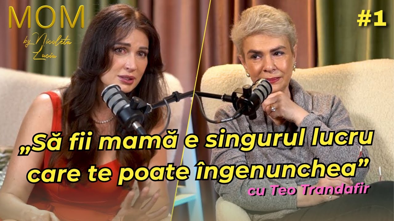 Teo Trandafir: „L-am întrebat pe Dumnezeu de ce m-a lăsat să mint.” | MOM by Nicoleta Luciu #1
