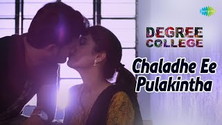 Chaladhe Ee Pulakintha Video Song  Degree College 