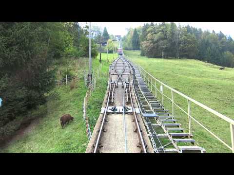 Standseilbahn 1833.01 Les Avants - Sonloup Bergfahrt - Funiculaire