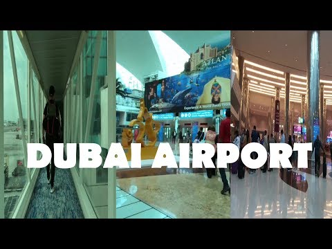 TRÂNSITO AEROPORTO DE DUBAI | Terminal do Aeroporto de Dubai - 3 | Melhor aeroporto do mundo