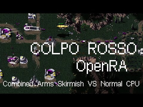 OpenRA - Combined Arms Mod - Colpo Rosso VS Normal CPU