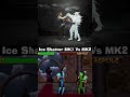 Sub Zero Ice Shatter Fatality MK1 Vs MK2