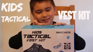 INNOCHEER KIDS TACTICAL VEST KIT UNBOXING
