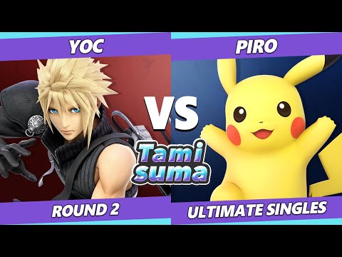 TAMISUMA 203 SSBU - YOC (Cloud) Vs. Piro (Pikachu) Smash Ultimate Round 2