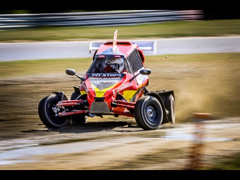 Crazy race after big mistake ! Autocross 2 Runda PPAC Poznań M.Laskowski  Semog Bravo