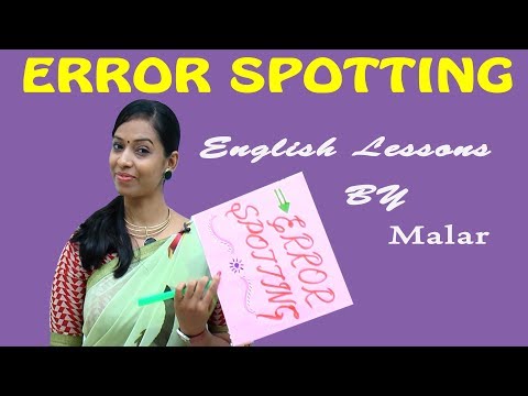 Error spotting # 25 - Learn English with Kaizen Video