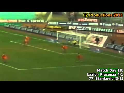 Serie A 1998-1999, day 18 Lazio - Piacenza 4-1 (Stankovic goal)